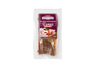 Cold smoked ROKIŠKIO pork ham, a. r., 350 g