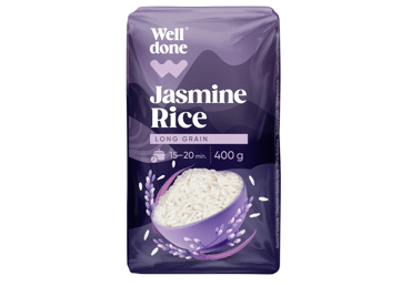 Ryžiai JASMINE WELL DONE, 400 g
