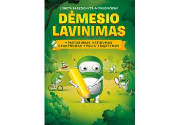 Knyga L. Morkevičienė DĖMESIO LAVINIMAS, 1 vnt.