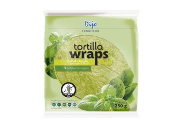 Tortillas DIJO with spinach, 250 g