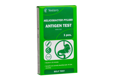 Helicobacter Pylori testas TESTERA, 1 vnt.