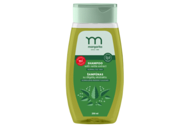 Shampoo MARGARITA with nettle extract for normal and oily hair, 250 ml