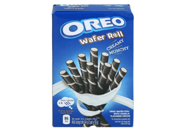 Вафельные палочки OREO WAFER ROLL ванильного вкуса, 54 г