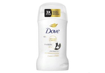 Women's Stick Deodorant DOVE INVISIBLE DRY, 50 ml