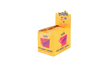 Uogų tyrė MASHIE ORIGINAL, aviečių ir mėlynių skonio, 675 g