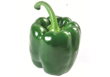 Žalios saldžiosios paprikos, 70-90 mm, 1 kg