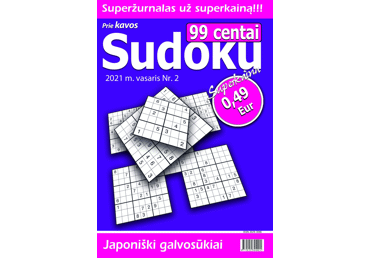 Žurnalas 99 CT. SUDOKU, 1 vnt.