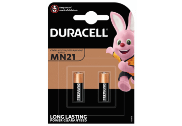 Elementai DURACELL MN21, 2 vnt., 2 vnt.