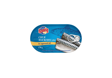 Skumbrių filė WIDE OCEAN aliejuje, 170 g