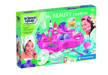 Žaislinis grožio rinkinys CLEMENTONI MY BEAUTY ROUTINE, 1 vnt.