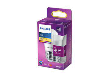 LED lemputė PHILIPS, E27, 40 W, 470 lm, 1 vnt.