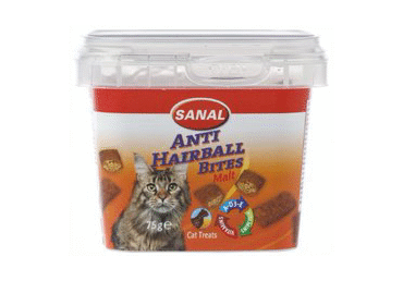 Papildas katėms SANAL ANTI-HAIRBALL nuo sąvėlų, 75 g