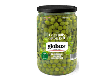 Canned green peas