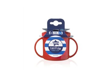 Kūdikių puodelis TOMMEE TIPPEE FIRST CUP, nuo 4 mėn., 1 vnt.