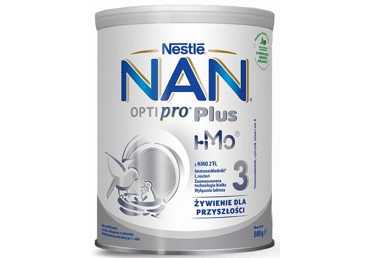 Pieno mišinys NESTLE NAN OPTIPRO PLUS 3 TIN (nuo 12 mėn.), 800 g