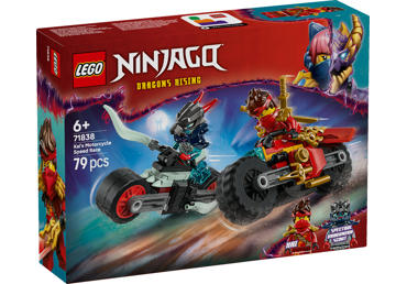 Konstruktorius KAI MOTOCIKLO LENKTYNĖS LEGO 71838, 1 vnt.