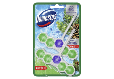 Tual. gaiviklis ir valiklis DOMESTOS POWER 5 PINE, 2 x 50 g, 100 g