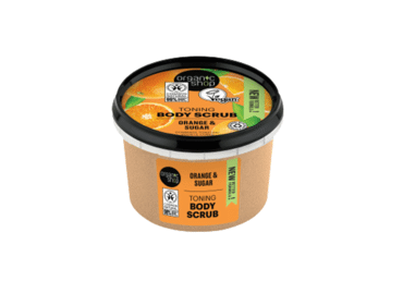 Скраб для тела ORGANIC SHOP ОРАНЖ И САХАР, 250 мл