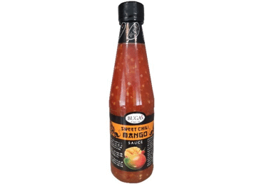 Aitrusis saldžiarūgštis mangų padažas BUGA'S, 375 g