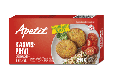 Frozen vegetable patties APETIT, 240 g