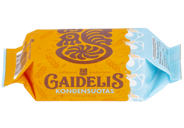 Sausainiai GAIDELIS KONDENSUOTAS su sutirštintu pienu, 160 g