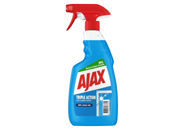 Purškiamasis langų valiklis AJAX TRIPPLE ACTION, 500 ml