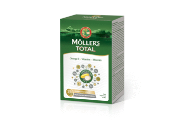 Maisto papildas MOLLER'S TOTAL, 56 vnt.