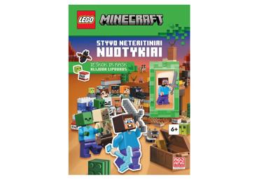 Knyga. Lego® Minecraft® . Styvo Neteritiniai Nuotykiai