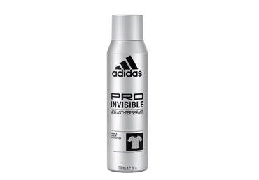 ADIDAS PRO INVISIBLE spray deodorant for men, 150 ml