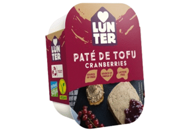 Tofu paštetas su spanguolėmis, 150 g