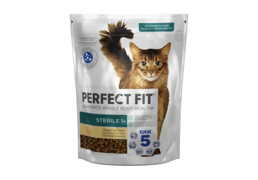 Dry food for sterilized cats PERFECT with chicken, 750 g
