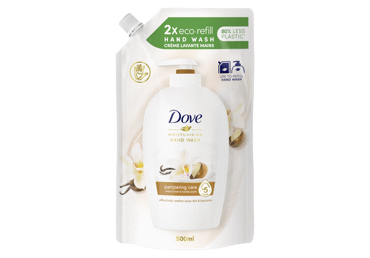 DOVE SHEA BUTTER жидкое мыло пополнение, 500 мл