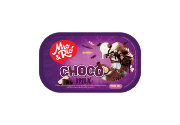 Šokoladiniai ledai su pabarstukais MIO&RIO, 480 g