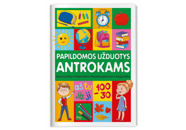 Knyga. PAPILDOMOS UŽDUOTYS ANTROKAMS