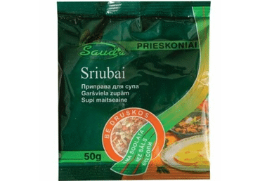 Soup spices, salt-free