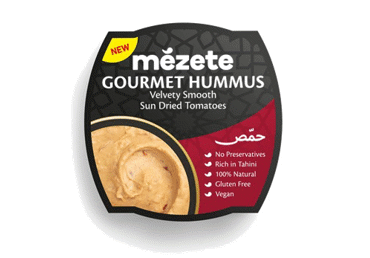 Avinžirnių užtepėlė MEZETE su saulėje džiovintais pomidorais, 215 g