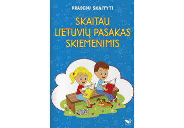Knyga PRADEDU SKAITYTI. SKAITAU LIETUVIŲ PASAKAS SKIEMENIMIS, 1 vnt.