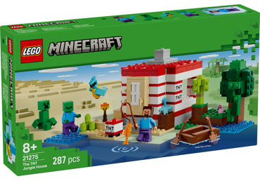 Konstruktorius LEGO TNT Džiunglių Namas 21275, 1 vnt.