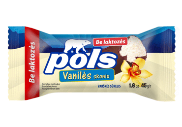 Vanilinis sūrelis be laktozės POLS, 23,6 % rieb., 45 g