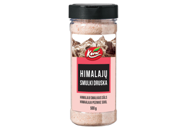 Kristalinė Himalajų druska KORNI, 500 g