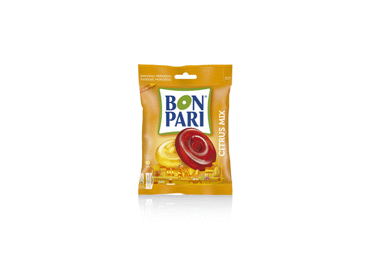 Конфеты BON PARI CITRUS MIX, фруктовый вкус, 90 г