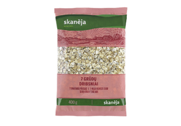 Septynių grūdų dribsniai SKANĖJA, 400 g