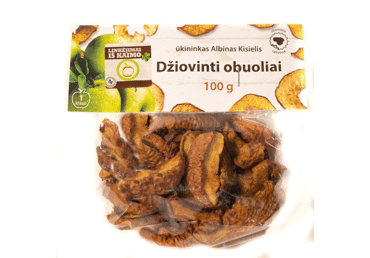 Сушеные яблоки, 100 г