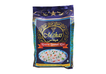 BASMATI ryžiai MITHAS, 1 kg