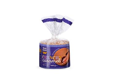 Karameliniai vafliai WELL DONE, 400 g