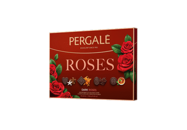 Saldainių rinkinys PERGALĖ ROSES, 348 g