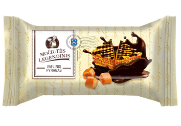 MOČIUTĖS LEGENDINIS vaflinis pyragas, 200 g
