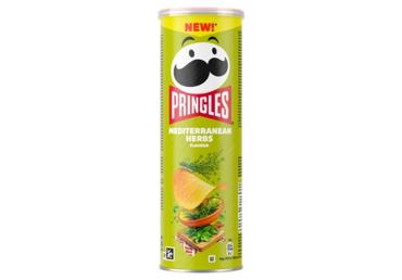 Traškučiai PRINGLES su Viduržemio prieskoniais, 165 g