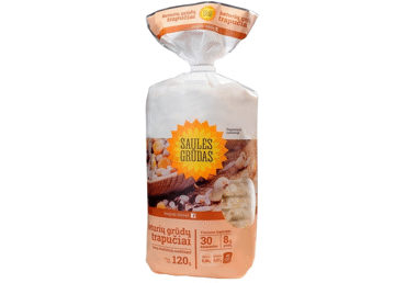4 grūdų trapučiai SAULĖS GRŪDAS, 120 g
