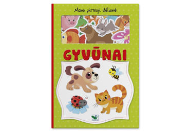 Mano pirmoji dėlionė. Gyvūnai